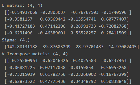 Signma Matrices Recommend System(Collaborative 기반 Filtering)