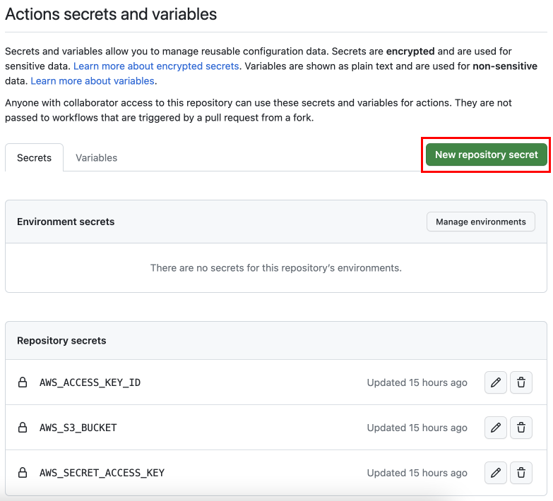 GitHub Actions CICD 구현하기