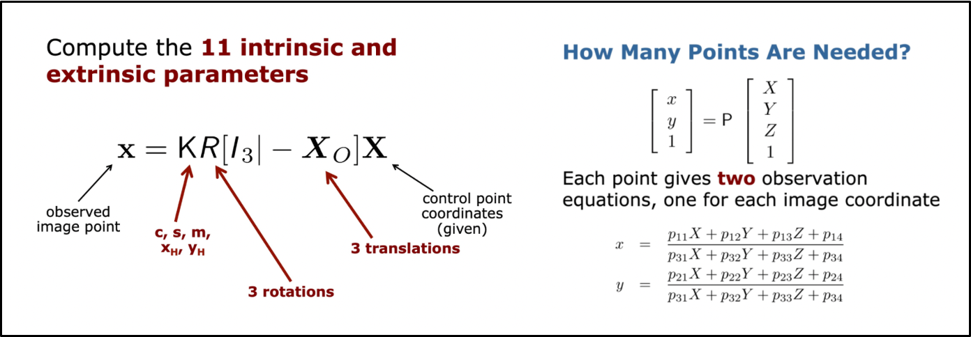 3D Geometry Study_Week4(DLT)