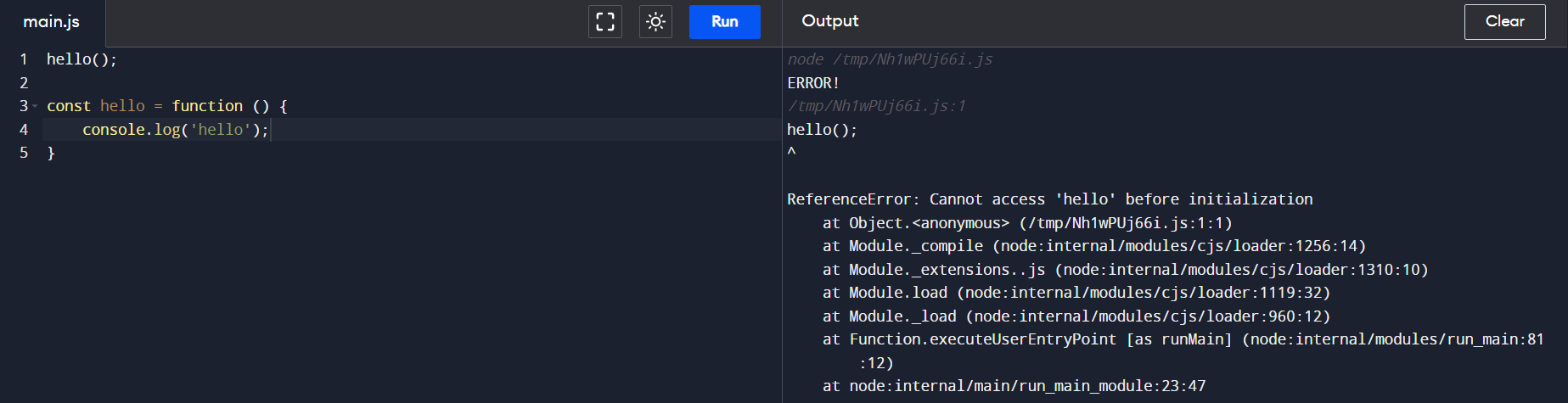 function expression example