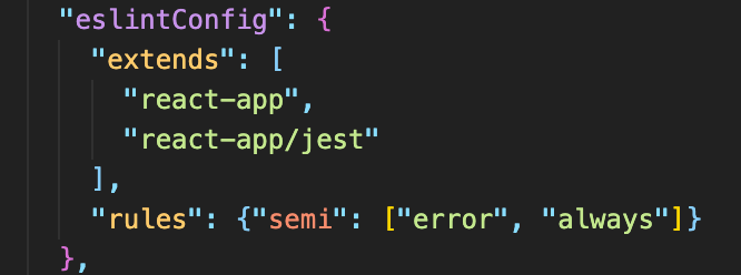 React Basic : ES Lint
