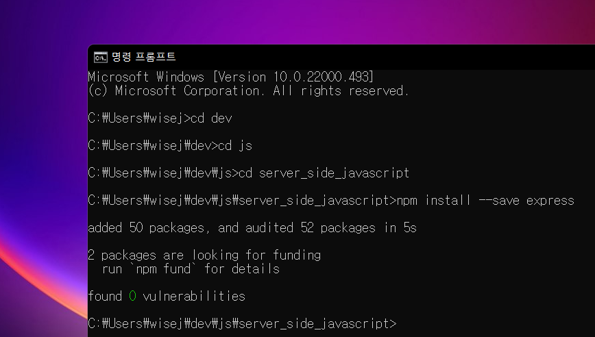 Nodejs - Express