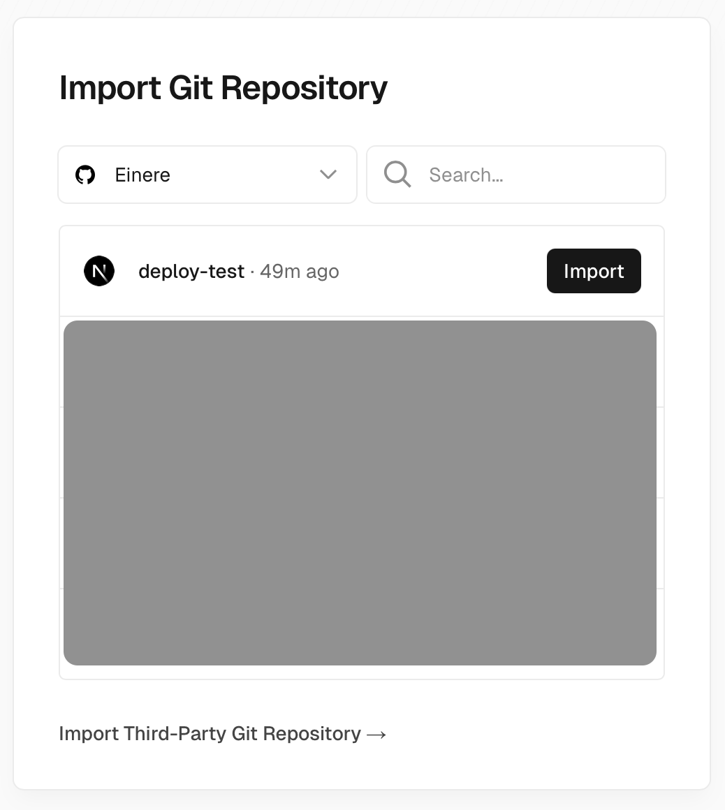 GitHub에 연동한 프로젝트를 가져옵니다.