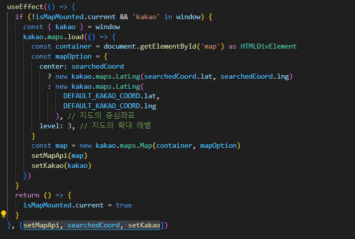map.tsx 안 useEffect code