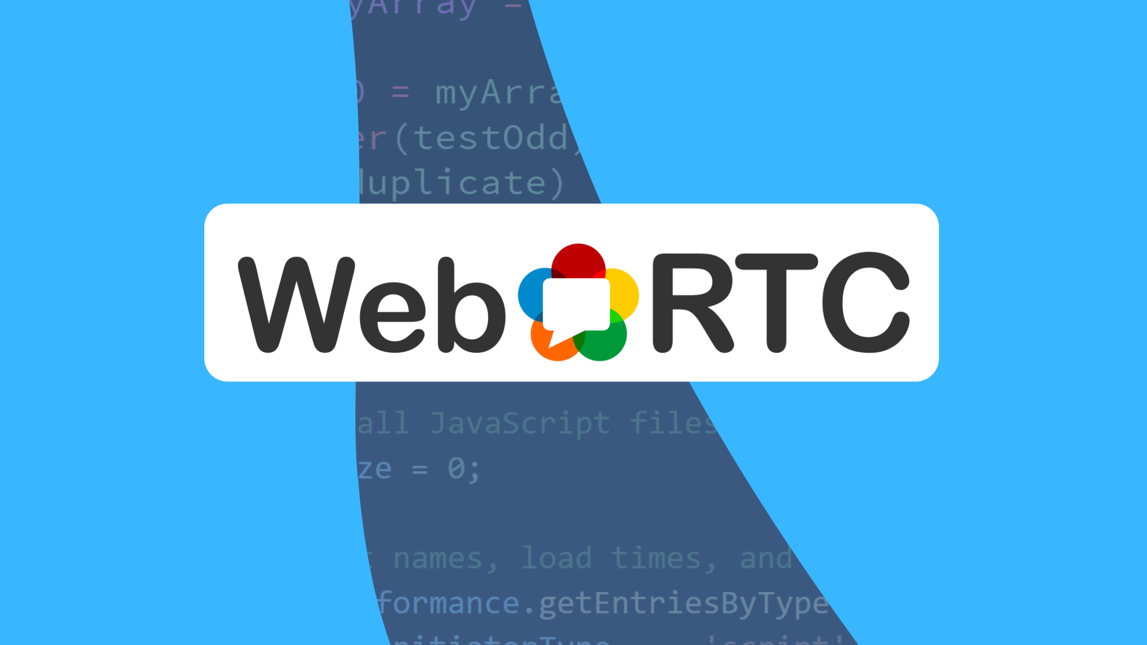 웹 화상 연결을 위한 WebRTC