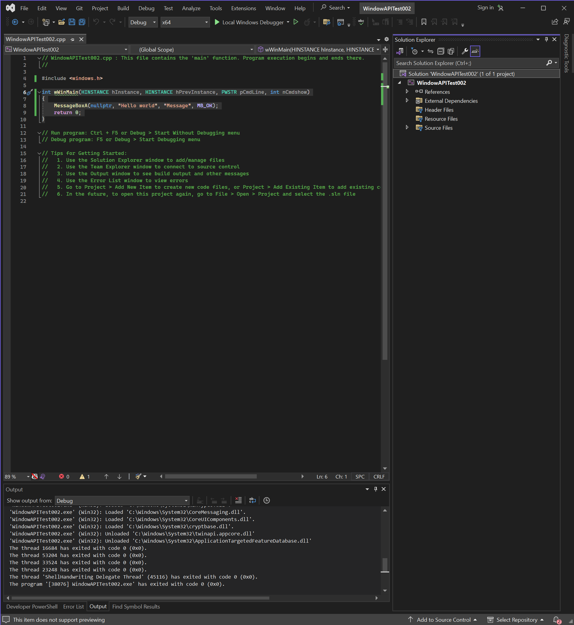Windows API-1(작성중)