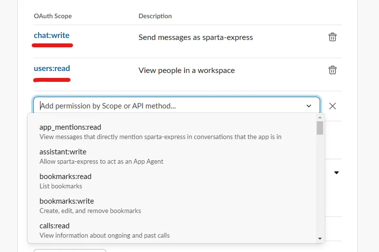 Spring Boot + Slack API
