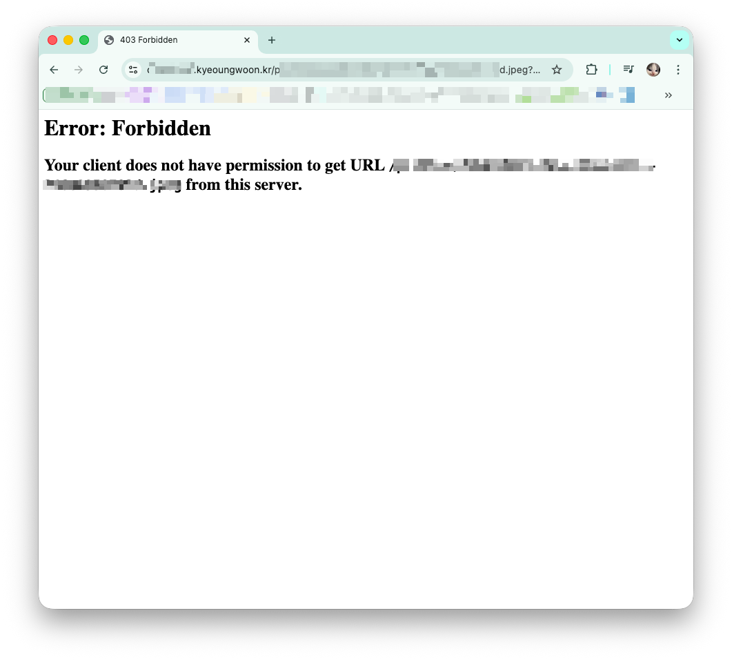 [GCP] Cloud CDN Signed URL 403 Forbidden 뜰 때