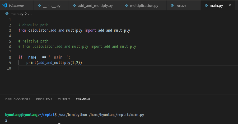 [Python] Modules & Packages