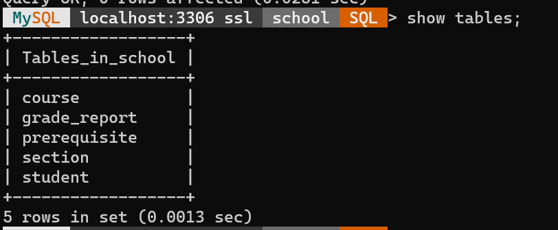 [DB] mysql shell 사용해보기 #1 (스키마, 테이블 생성 및 사용)