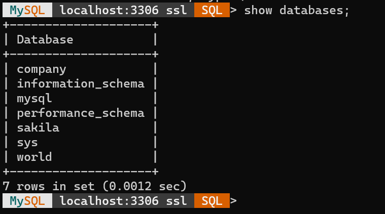 [DB] mysql shell 사용해보기 #1 (스키마, 테이블 생성 및 사용)