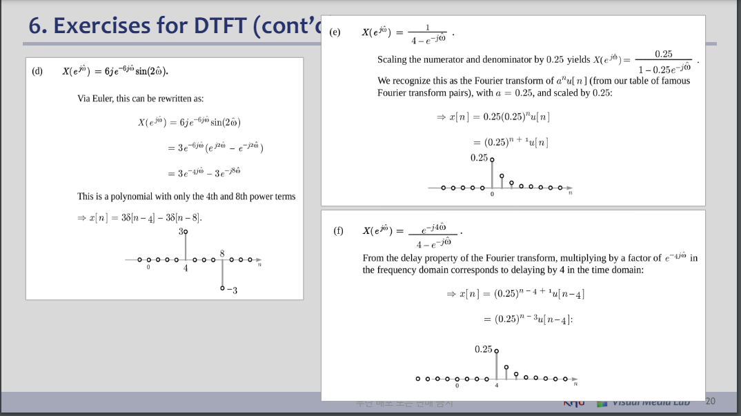 Lec.10c DTFT & DFT