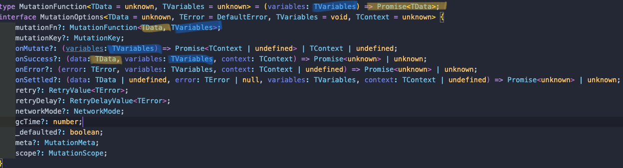 TanStack Query에서 useQuery, useMutation 타입 안전하게 지정하기