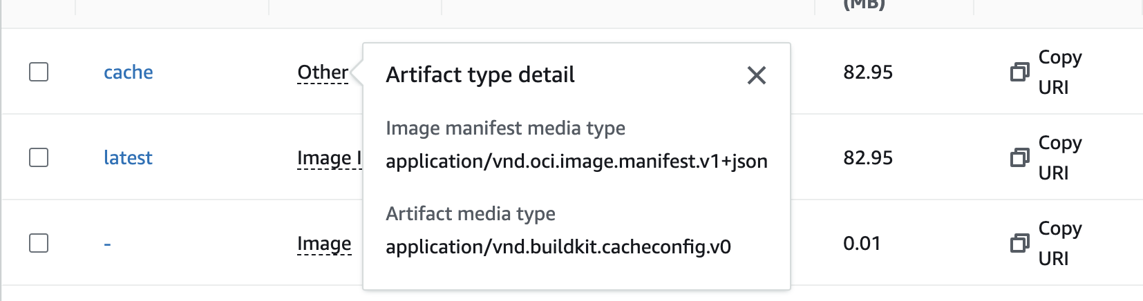 ecr-cache