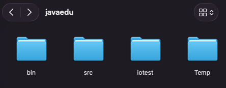 FileWriterTest 폴더 결과