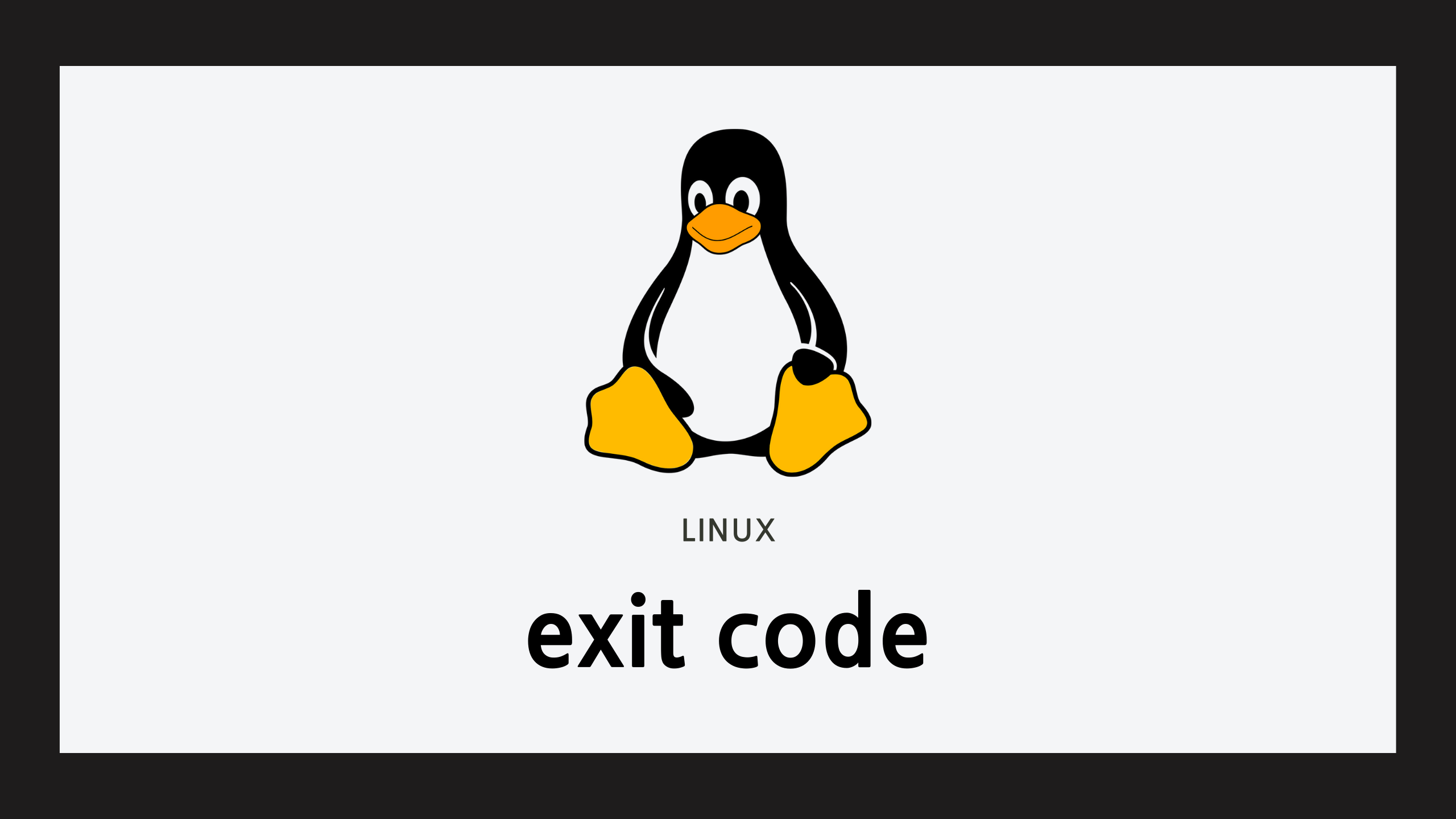 Exit code 1