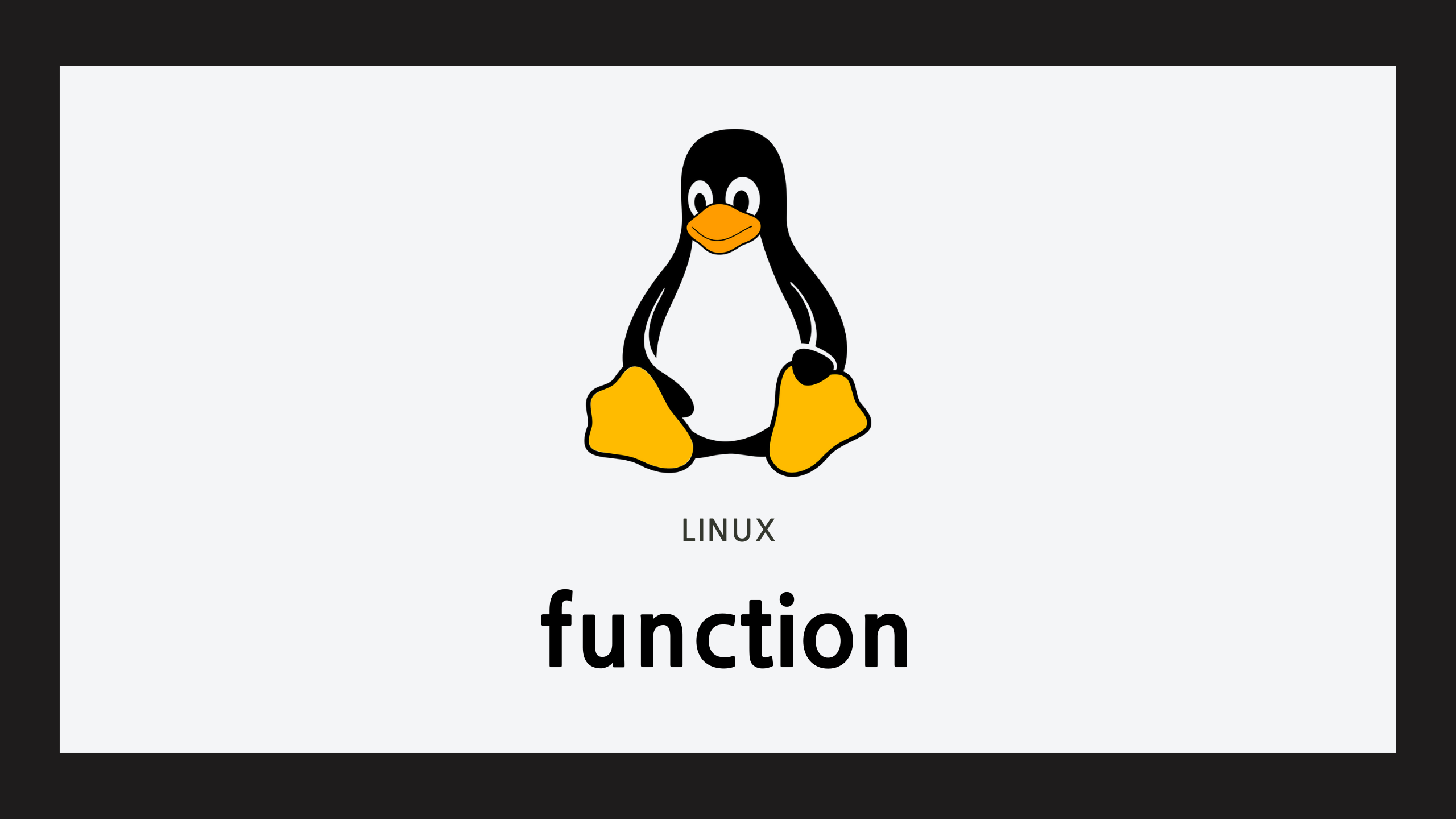 How To Create Function In Linux