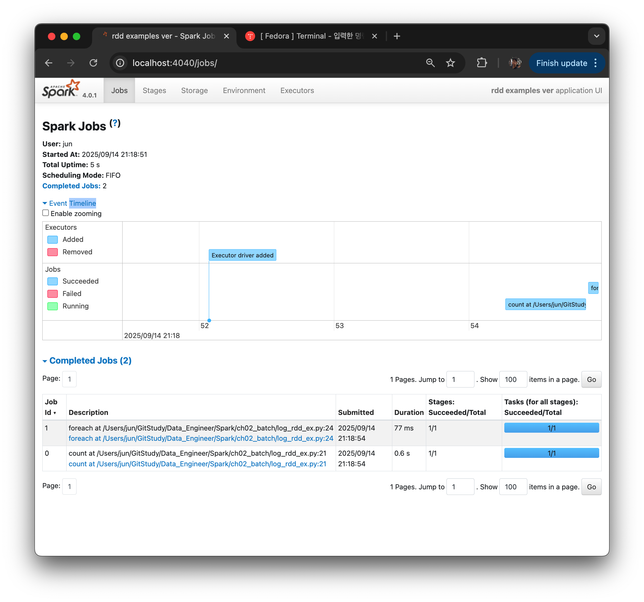 [Spark] Spark Web UI
