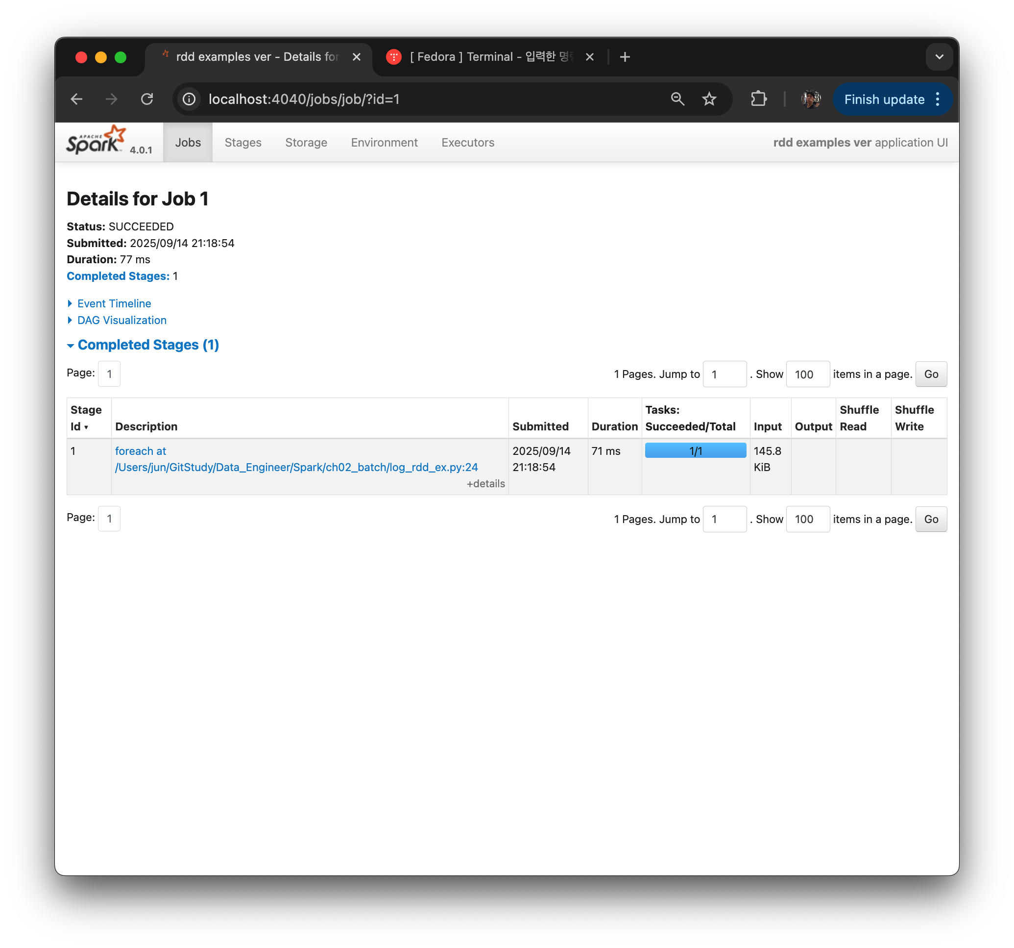 [Spark] Spark Web UI