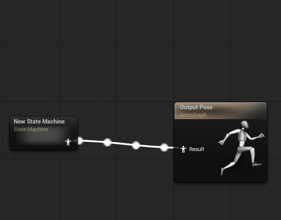 State Machine에 따른 동작을 위한 AnimGraph 연결 구성