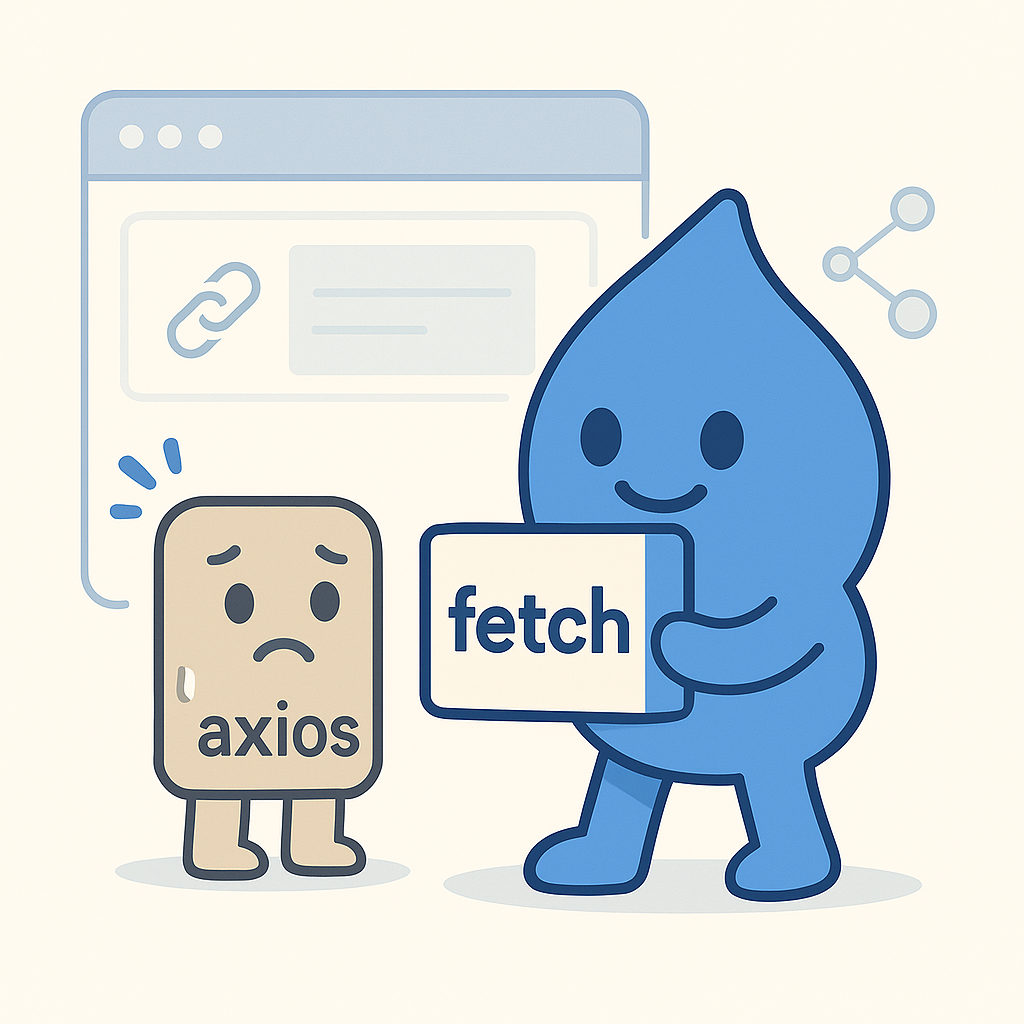 Next.js에서 axios 대신 fetch API를 커스텀하여 사용하는 이유와 장점