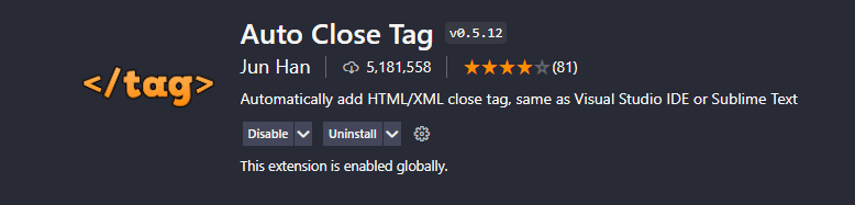Visual Studio Code 설치 / 설정 / 삭제