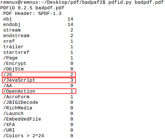 [악성코드 분석] badpdf