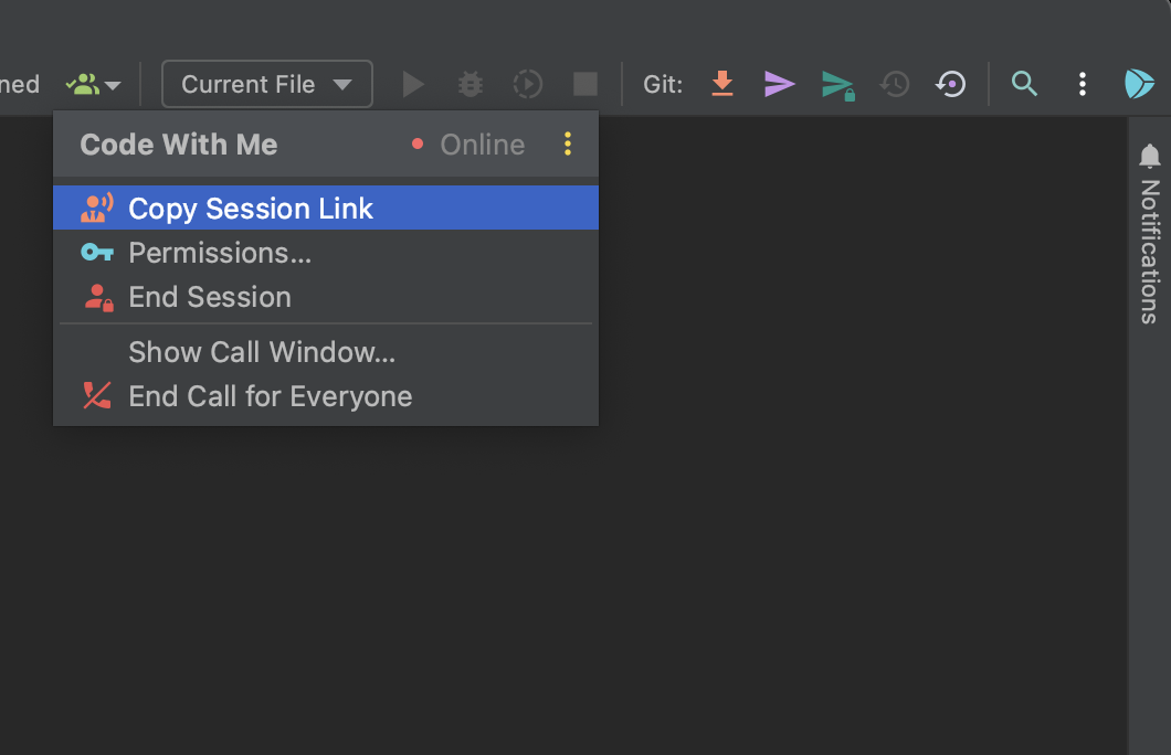 Webstorm | Code With Me로 페어 프로그래밍(feat. git 공동 커밋)
