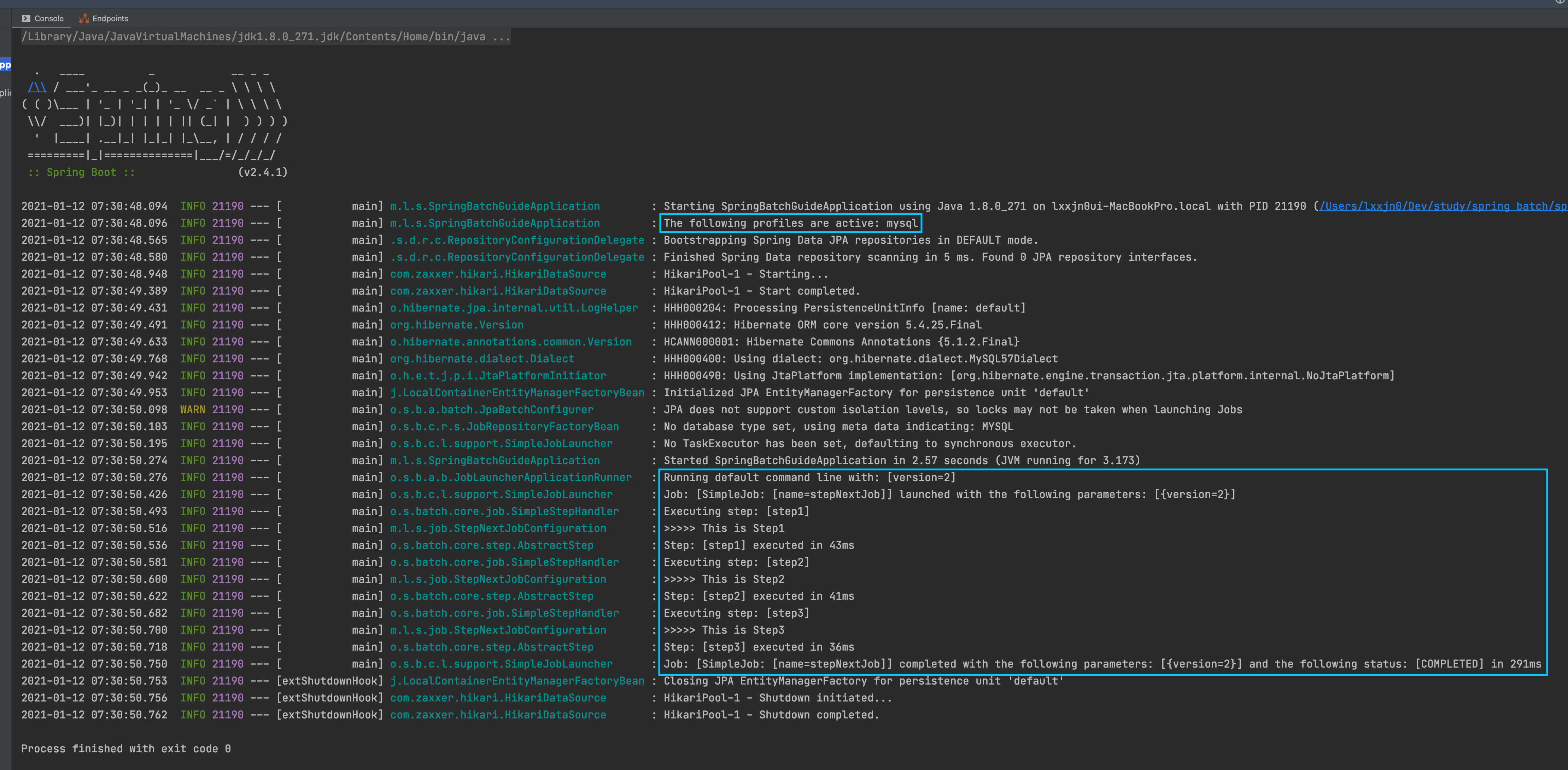 Spring Batch Guide - 04. Spring Batch Job Flow