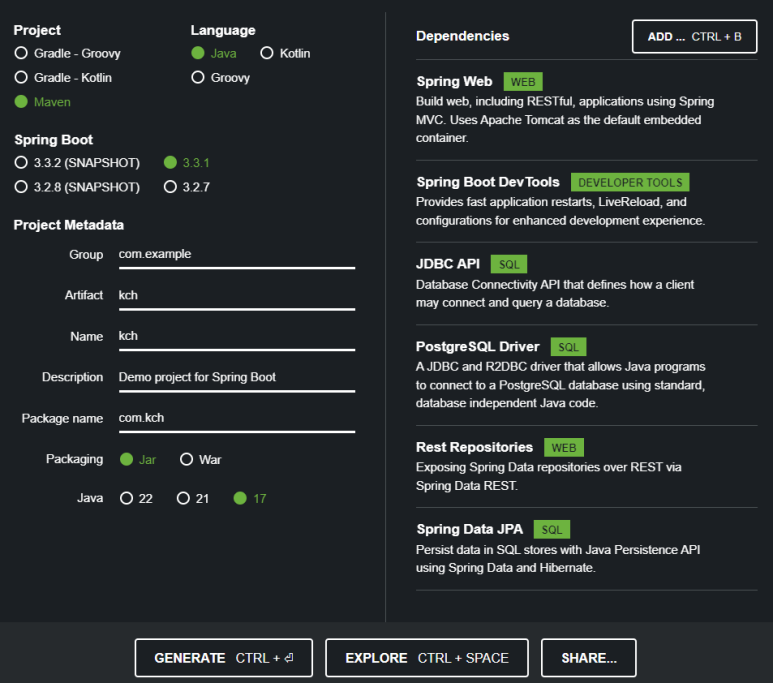 java - spring-boot-devtools causing classcastexception... Springboot 환경세팅