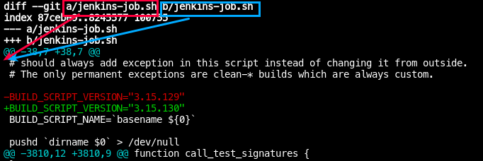 Git - diff / rm / restore