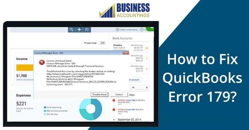 Is QuickBooks Error 179 troubling you?