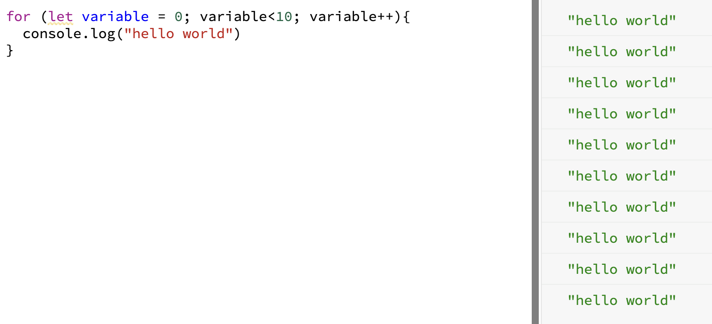 반복문 iteration statements (ex: FOR 문)