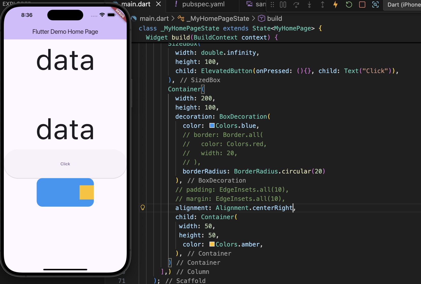 SizedBox, Container_Dart