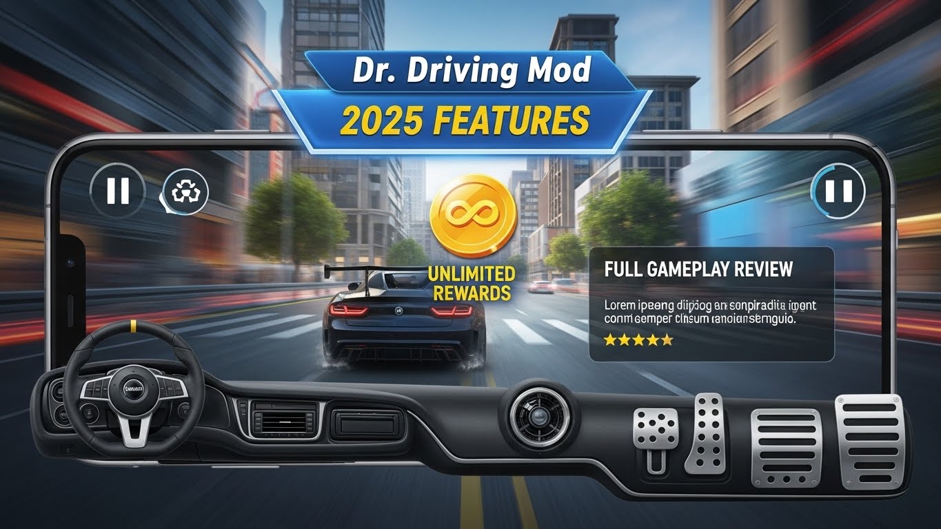 Dr Driving Mod: Latest 2025 Features, Unlimited Rewards & Full Gameplay ...