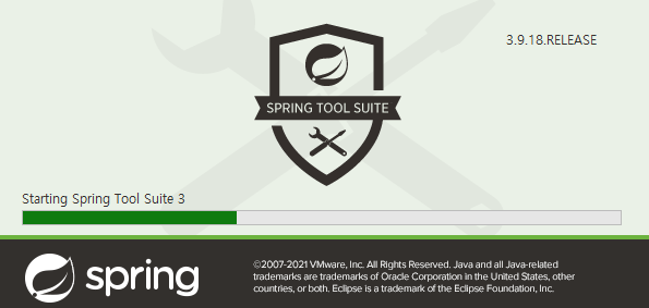 Spring (SpringBoot 아님) 레거시 프로젝트 개발 환경 설정 (Spring Tool Suite 3)