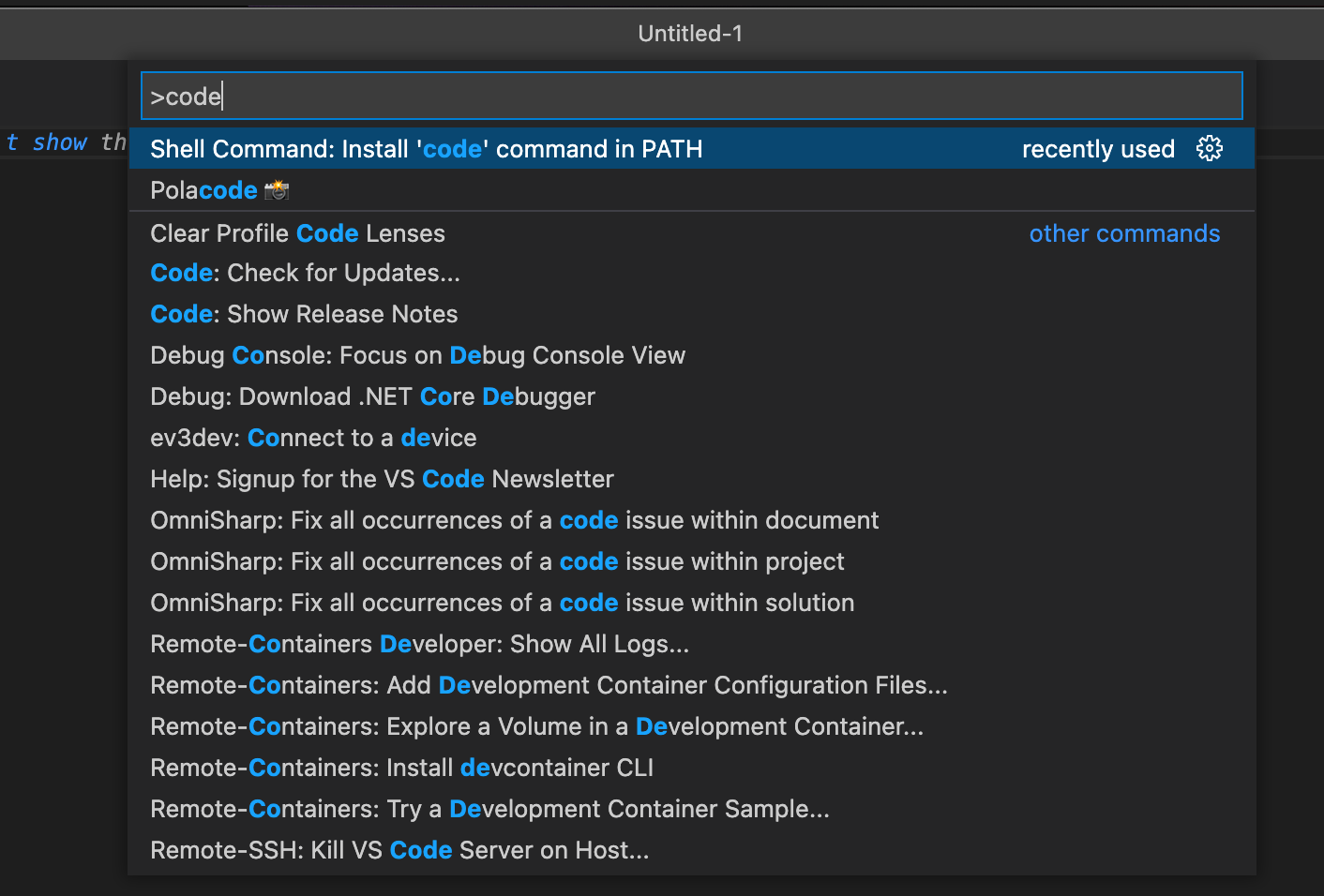 Install Nuget Package Command Line Vscode