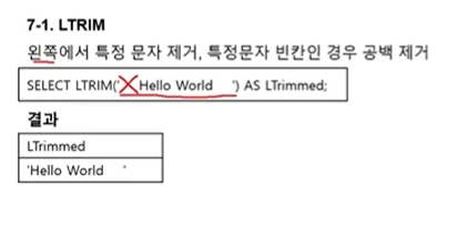 [SQLD] [07.29] SQL 기본 및 활용