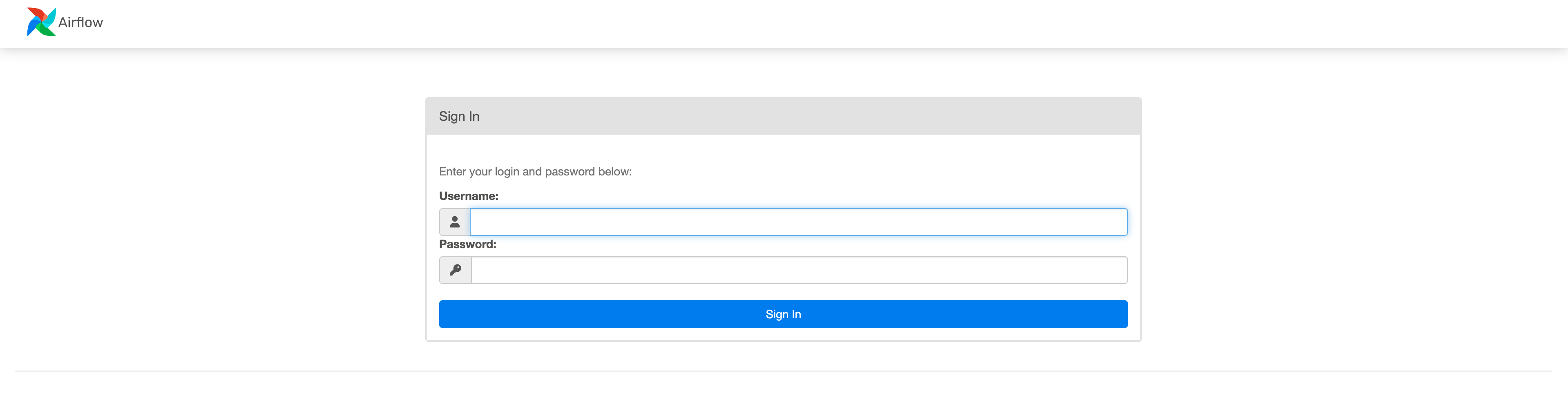 airflow-login