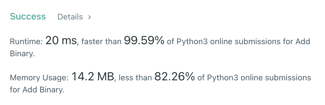 TIL # 102 : [Algorithm] Leetcode 67. Add Binary