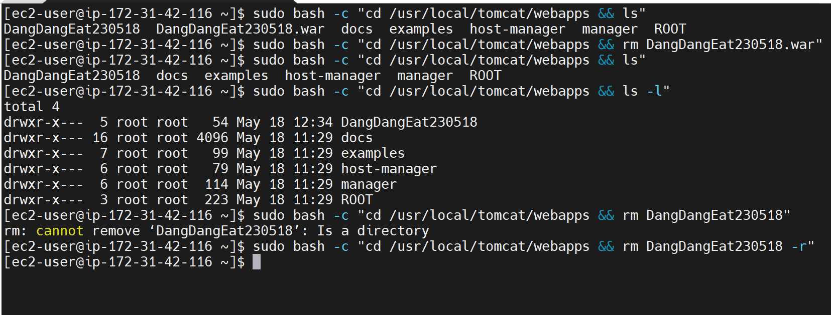 AWS EC2 ssh Ec2 War aws ec2 ssh ec2 war