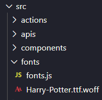 [Styled-Components] import font