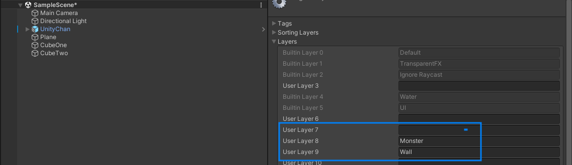 [Unity] LayerMask