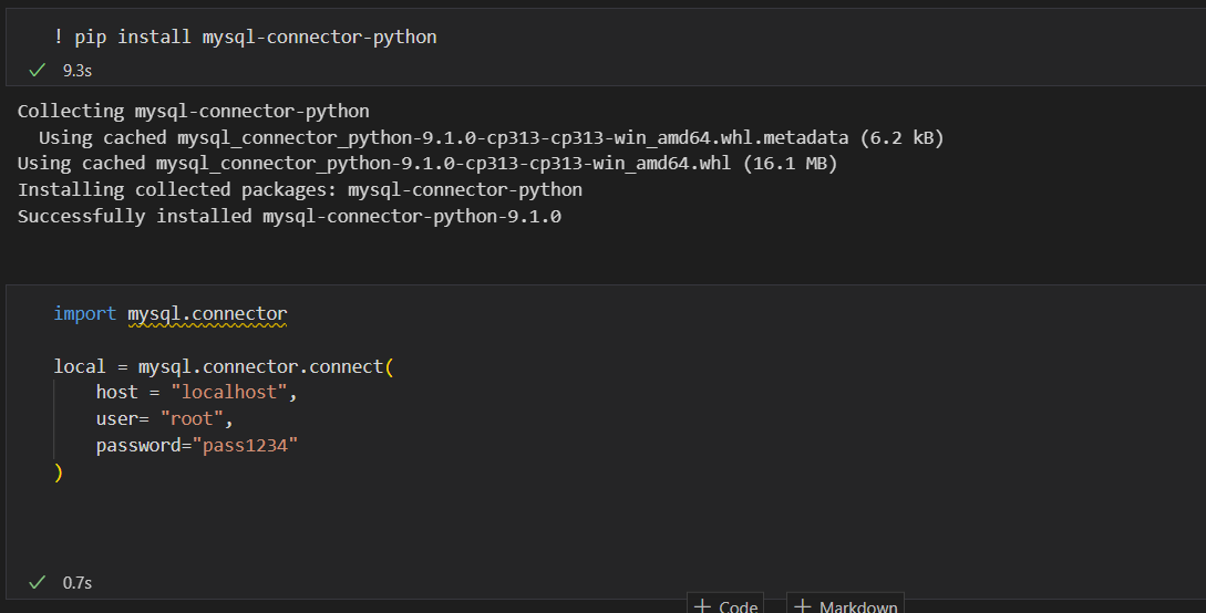 Python with SQL