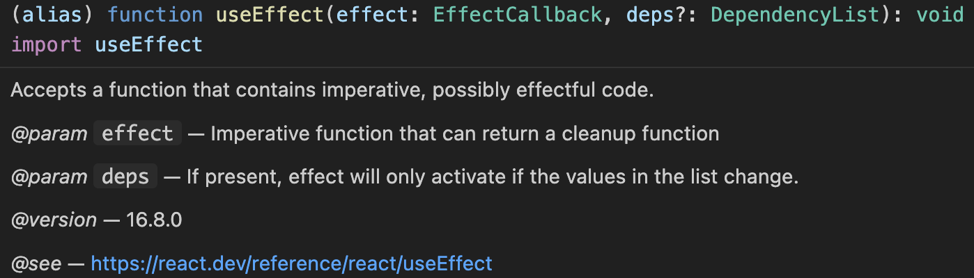 [React] UseEffect