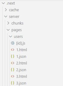 Next JS Page Static Generation