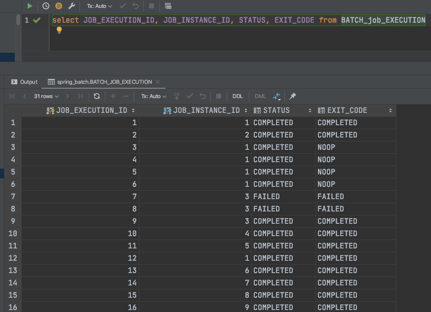 [spring-batch] BatchSatus, ExitStatus