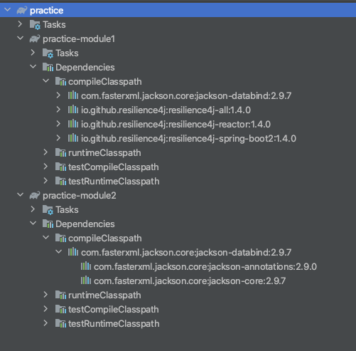 java, gradle 멀티모듈 프로젝트 구축하기