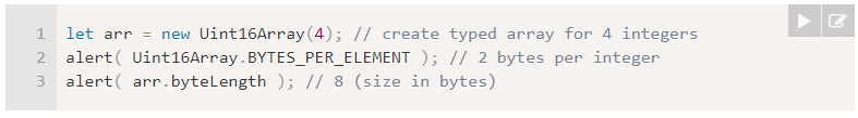 ko.javascript.info의 아티클 번역: ArrayBuffer, binary arrays