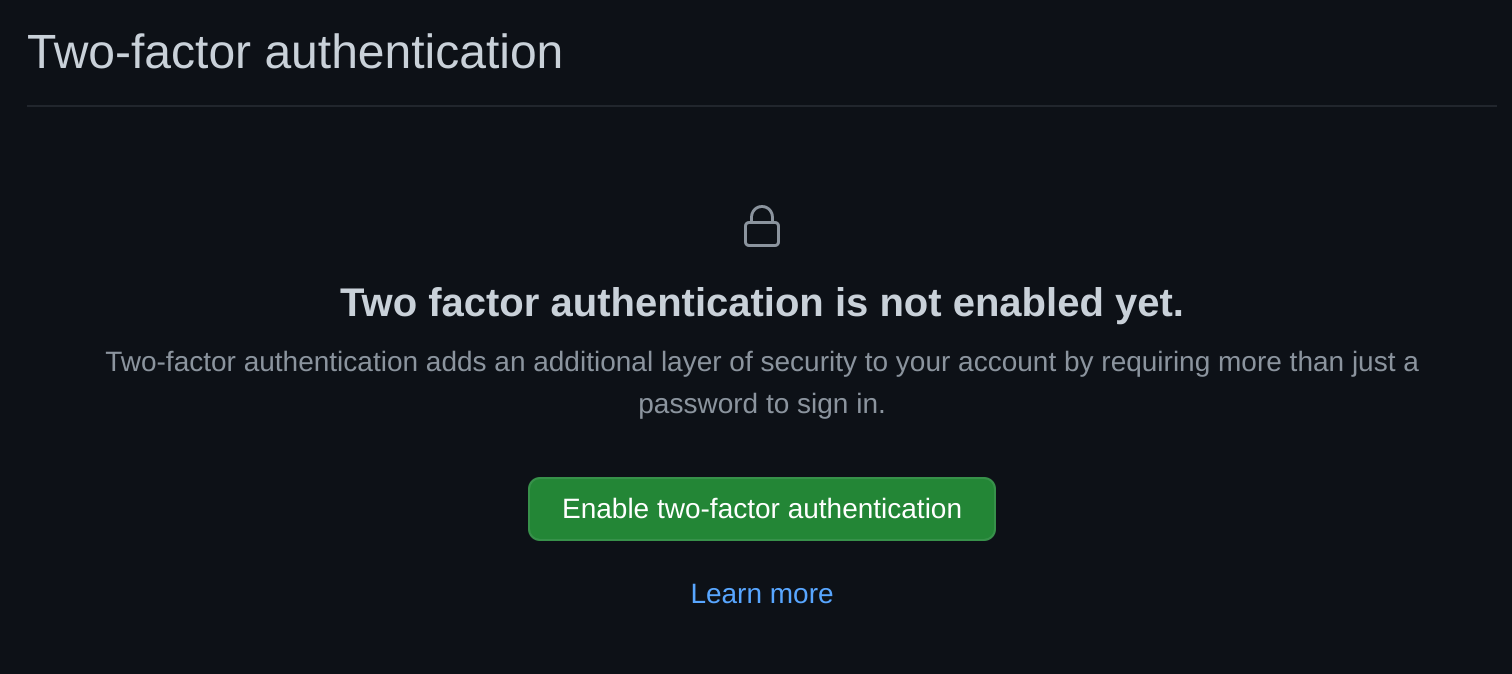 [GIT] OTP 를 통한 GitHub Two-Factor Authentication